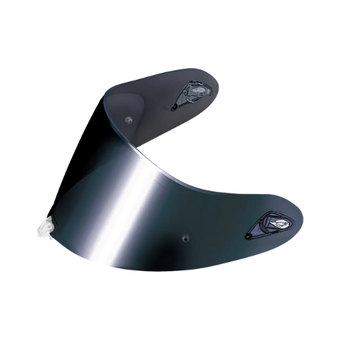 DAF-1 Shield Mirror Dark Silver Medium Smoke