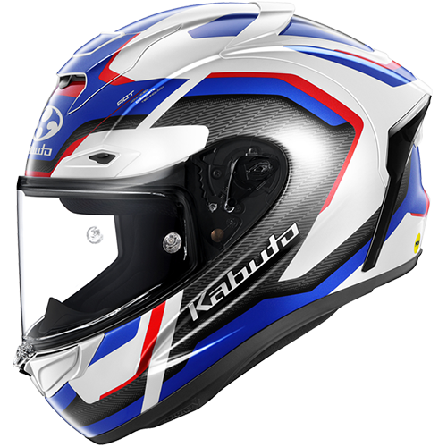 F-17 GP Mips ZESTAL - White Blue Red – Kabuto Americas