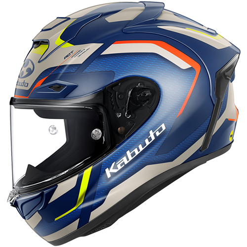 cool motorcycle helmets navy OGK Kabuto F-17 GP MIPS | ZESTAL Flat Navy Beige