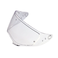 Clear GEOSYS motorcycle helmet visor on a white background