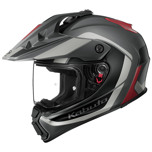 GEOSYS GT Mips BLOCK - Flat Gunmetal Red