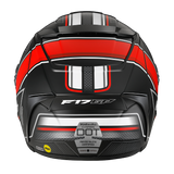 F-17 GP Mips FORTE - Flat Black Red