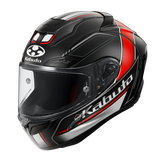 F-17 GP Mips FORTE - Flat Black Red