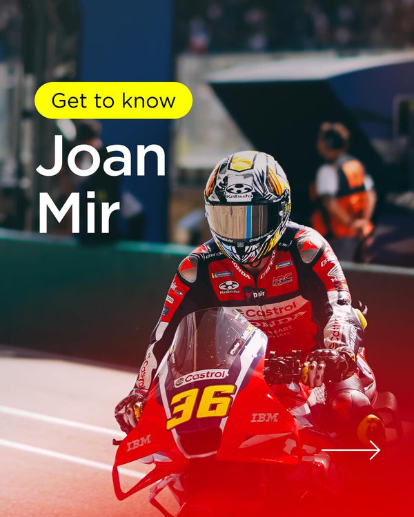 "Get to know Joan Mir": the No. 36 Honda on track